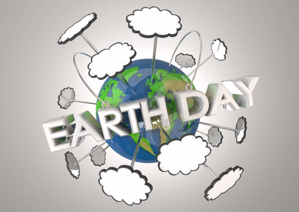 istock Earth Day Celebrate Event Environment 3d Illustration 1160501813