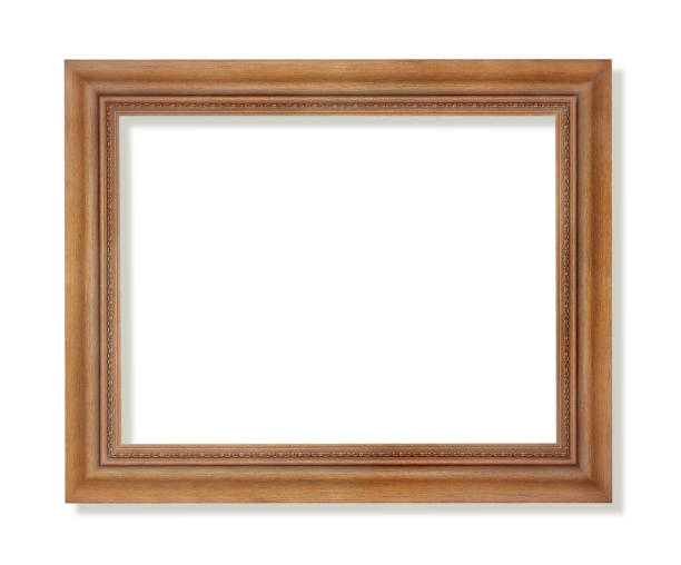 istock wooden picture frame isolated on white background 1160508783