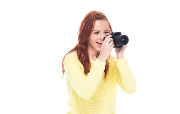istock Female photographer 1160513433