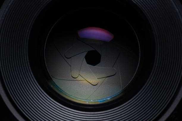 istock Camera lens,Macro of an iris 1160521664
