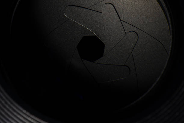 istock Camera lens,Macro of an iris 1160521698