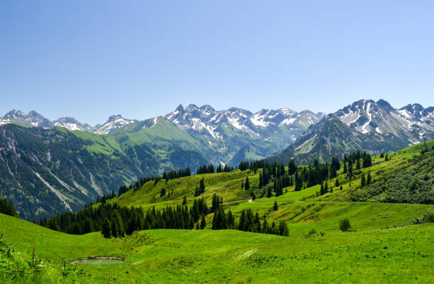 istock Idyllic mountain landscape in the Alps. 1160530347