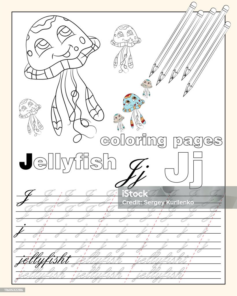 Illustration10coloring Pages Of The English Alphabet With Animal Drawings  With A String For Writing English Letters Stock Illustration - Download  Image Now - iStock