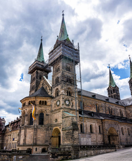 istock Bamberg Cathedral in Upper Franconia, Bavaria, Germany 1160534420