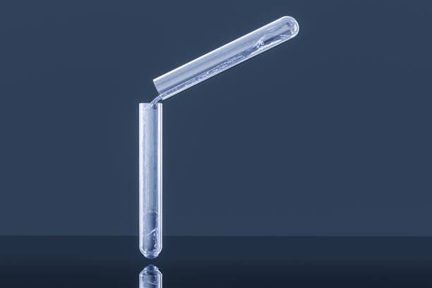 istock Chemical test tube in the lab, 3d rendering. 1160544003