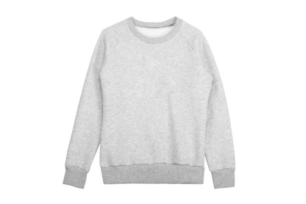 pullover isolated on white background - sweatshirt imagens e fotografias de stock