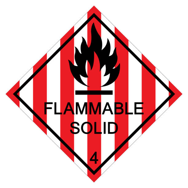 Flamm Solid 400+ Flammable Solid Stock Illustrations, Royalty-Free Vector Graphics ...