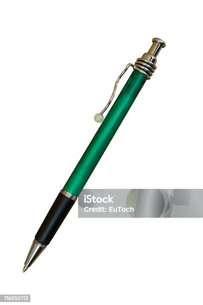 Photo libre de droit de Green School Au Stylo Bic banque d'images et plus d'images libres de droit de Angle aigu - Angle aigu, Contour, Couleur verte