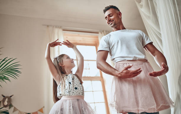 istock Father and daughter at home 1160553289