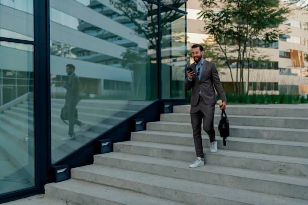 istock Businessman on the Go 1160555325