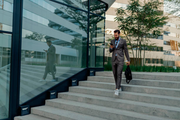 istock Businessman on the Go 1160555395