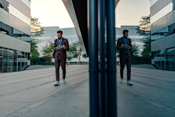 istock Businessman on the Go 1160555422
