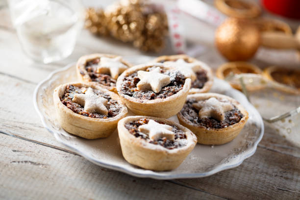 istock Mince pies on white plate 1160559256