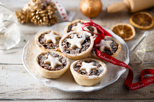 istock Mince pies on white plate 1160560343