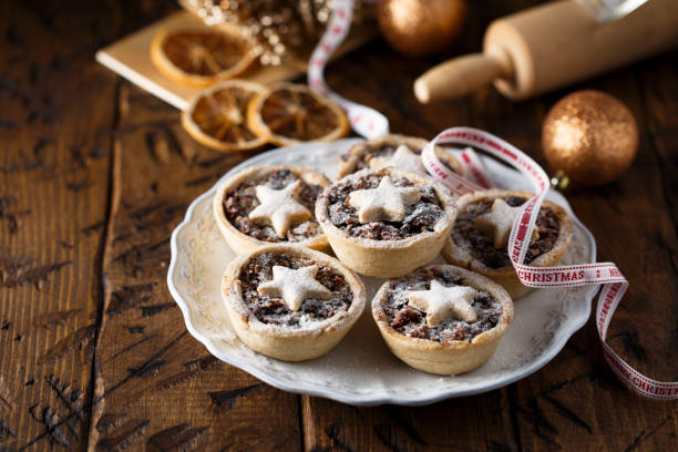 istock Mince pies on white plate 1160561648