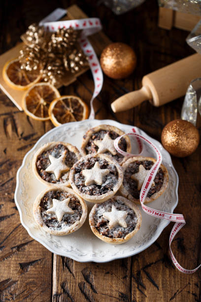 istock Mince pies on white plate 1160561649