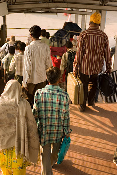 istock City Life Commuters Group of People going for work travelling 116056190