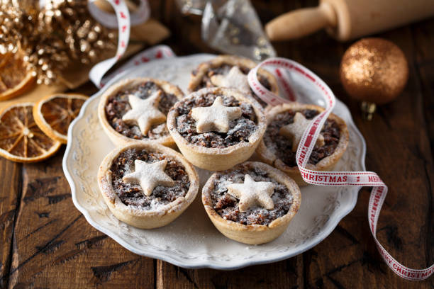 istock Mince pies on white plate 1160562413