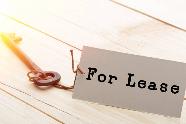istock real estate lease concept - old key with tag 1160562461