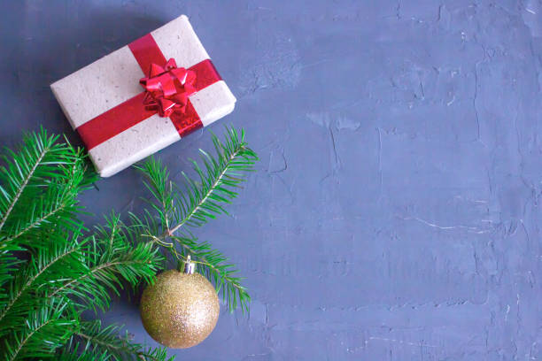 istock Merry christmas and happy new year background. Top view. 1160572907