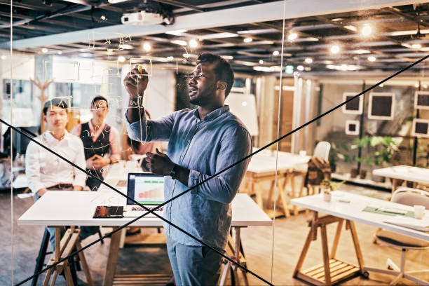 istock Young Group Of Professionals Developing Business Strategy and Providing The Business Plan 1160580360