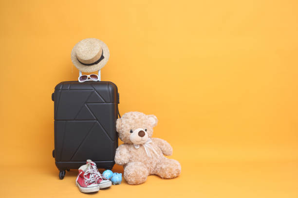 istock Black suitcase  travel concept. 1160586644