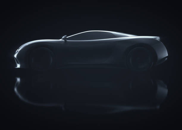 istock Aerodynamic Prototype Sports Car Concept 1160586984