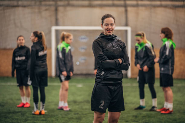 istock Female soccer player 1160590931