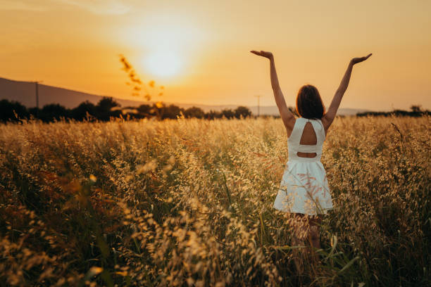 istock Woman in the field 1160593551