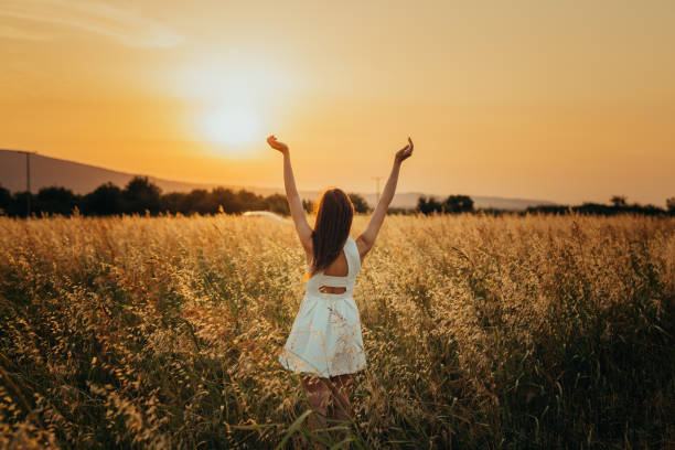 istock Woman in the field 1160593585