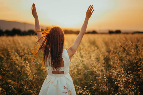 istock Woman in the field 1160594802
