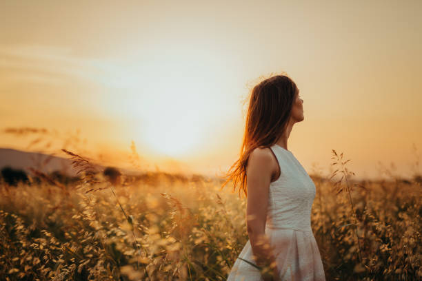 istock Woman in the field 1160594858