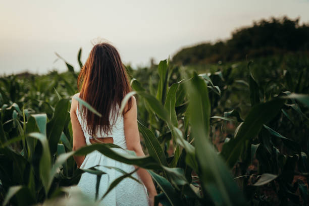 istock Woman in the field 1160595413