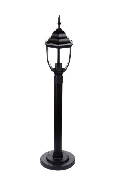 istock Street lamp isolated on white background 1160597355