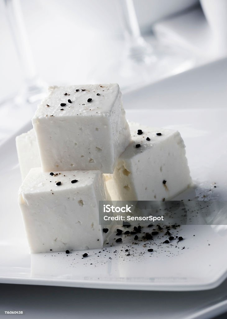 Tofu - Foto stock royalty-free di Bianco