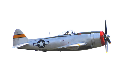 WII fighter. P-47 Thunderbolt.