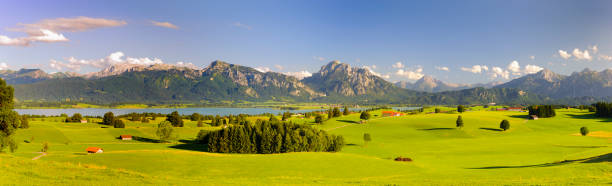 istock panoramic rural landscape in Bavaria 1160610442