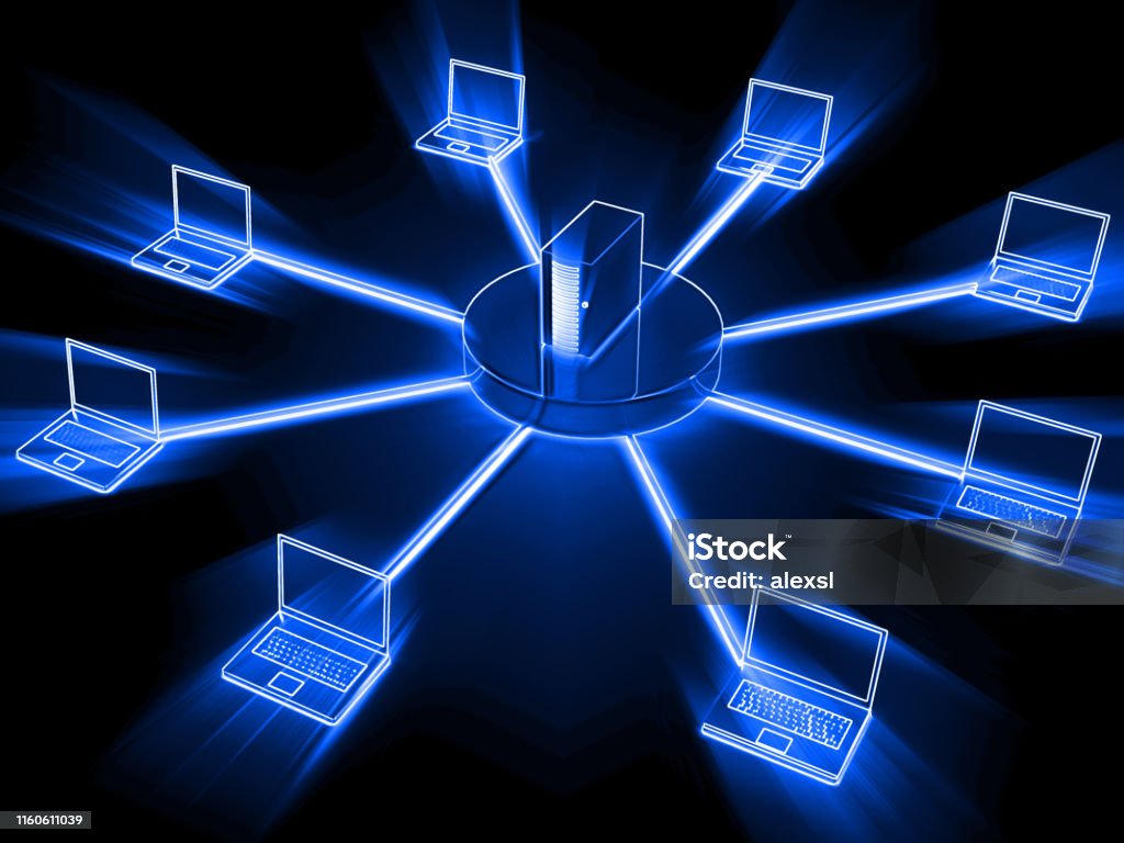 Internet In Computing Computer Network Internet Cloud Computing Big Data Technology Stock ...