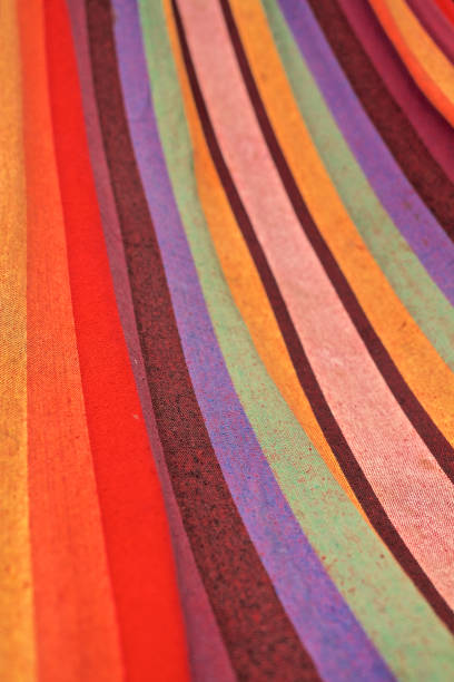 Abstract fabric with vibrant bold rainbow colors, lgbtq symbol background
