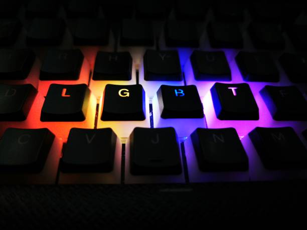 istock lgbt written rgb led keyboard buttons 1160617849