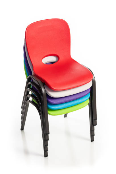 istock Stacked Chairs for Children 1160621829