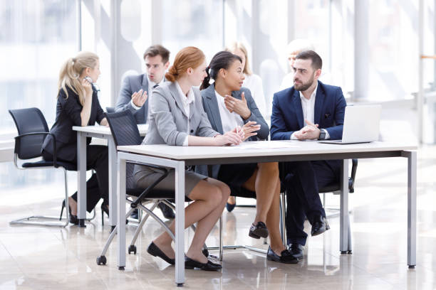 istock Business team in office 1160623311