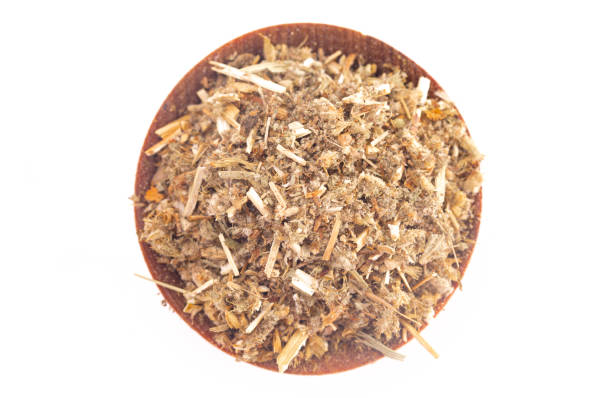 istock Dried Horehound Isolated on a White Background 1160632324