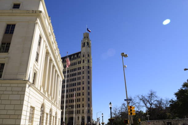 istock Buildings Downtown Against Clear Sky 1160633650