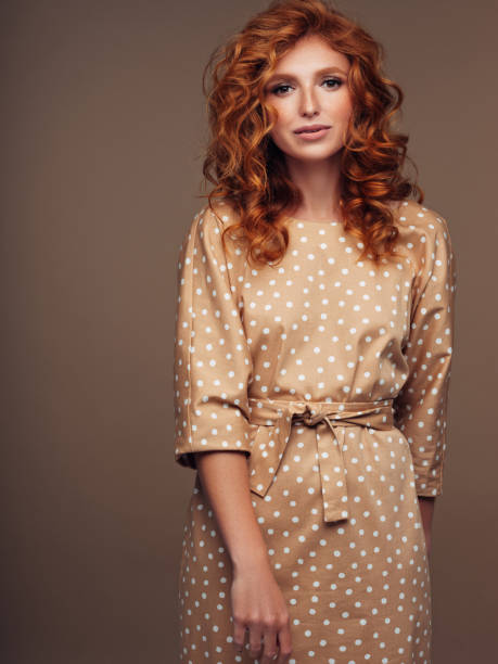 istock Tender girl with fluffy red hair 1160634738