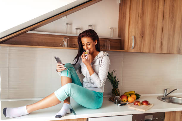 istock Enjoying in a healthy snack 1160635027