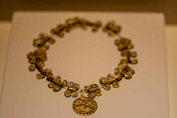 Bunch of gold and silver rings on a big sale, backgrounds