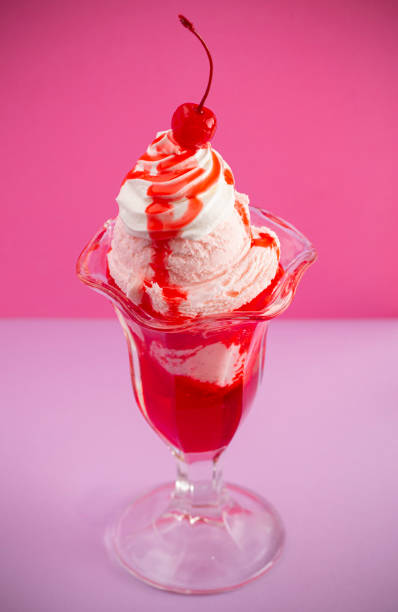 istock Strawberry Sundae with a Cherry on Top 1160637632
