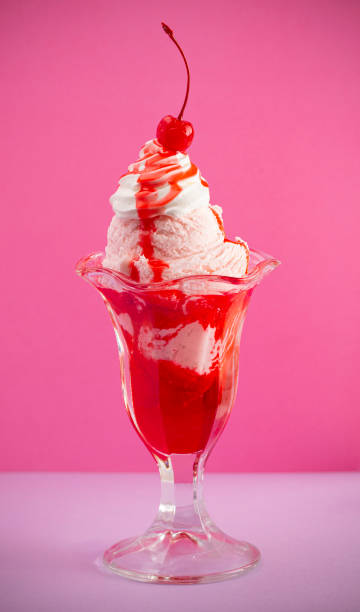 istock Strawberry Sundae with a Cherry on Top 1160637685