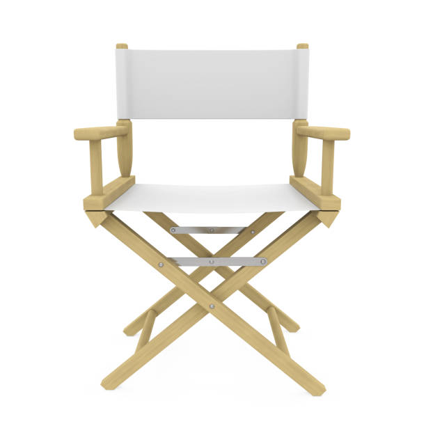 istock Movie Director Chair Isolated 1160638064
